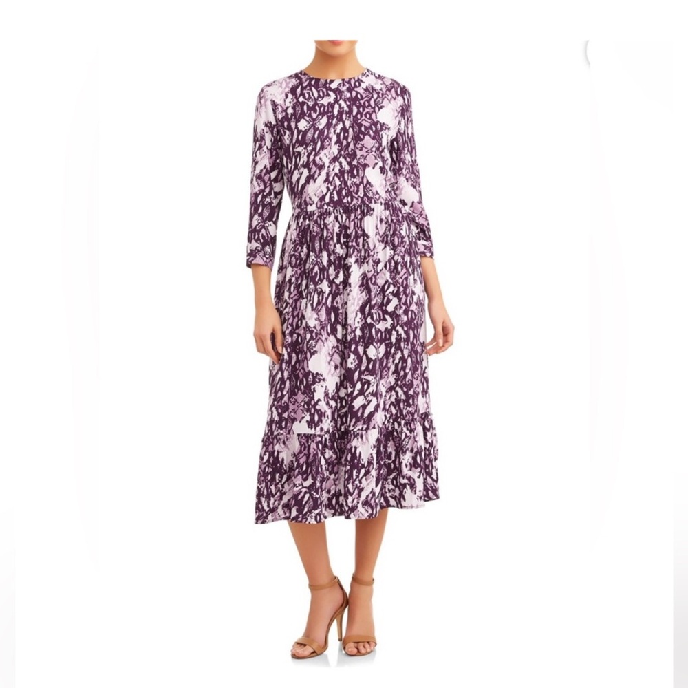 🌂 purple snakprint dress 🌂